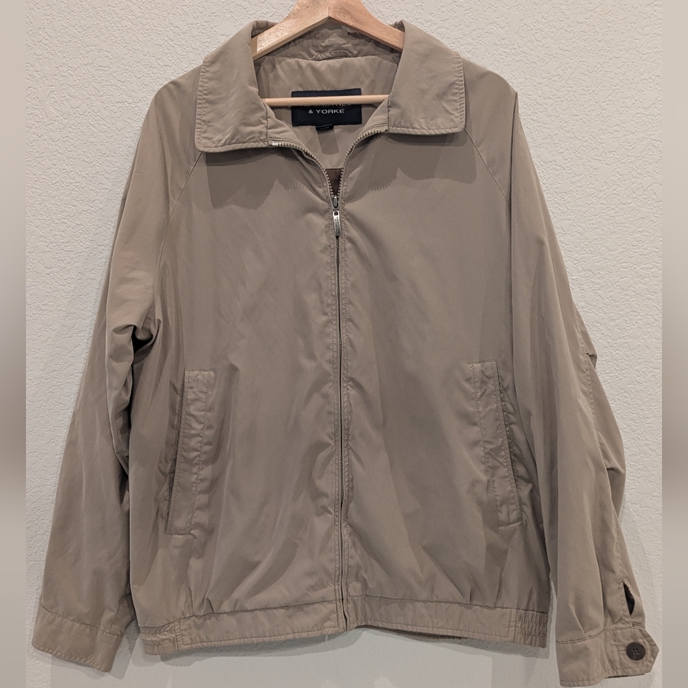 Tan Bomber Jacket Large